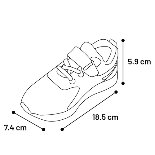 Flamingo lateksa rotaļlieta suņiem ar pīkstuli Sport Shoe 20cm