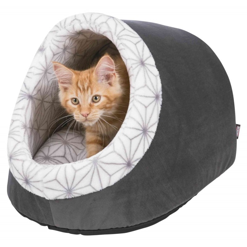 Trixie guļvieta mājiņa dzīvniekiem Diamond Cave Grey 35x26x41cm
