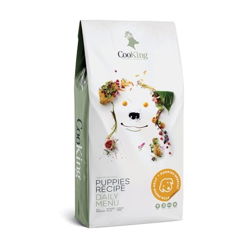COOKING PUPPIES RECIPE bezgraudu sausā barība kucēniem Putnu gaļa 12kg