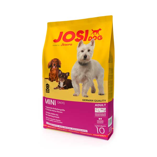 Josera JosiDog Mini sausā suņu barība pieaugušiem suņiem mazajām šķirnēm 10 kg