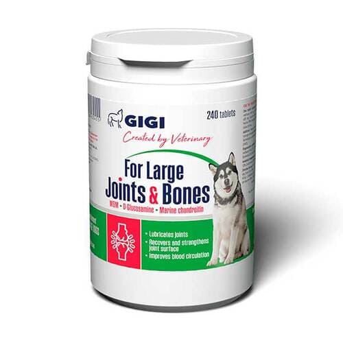 GIGI Strong Joints & Bones Large tabletes locītavām suņiem N240