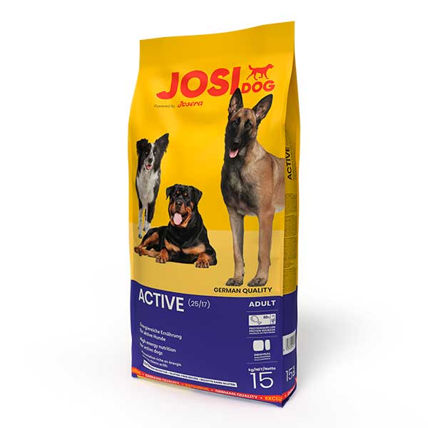 Josera JosiDog Active sausā suņu barība aktīviem suņiem 15 kg