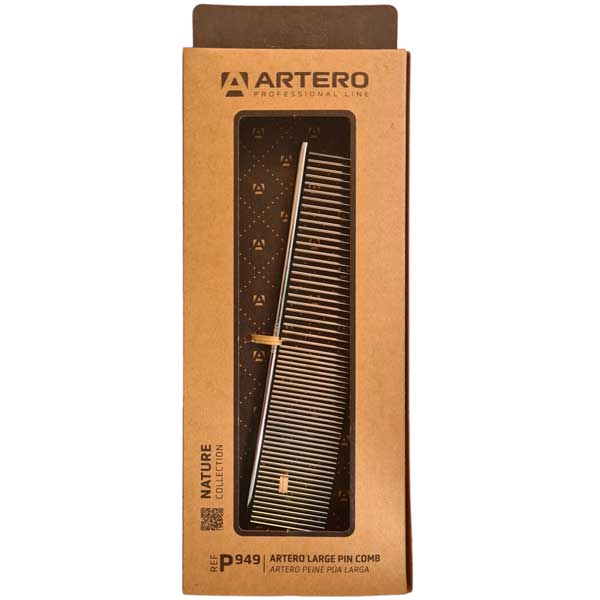 ARTERO NATURE savēlumu ķemme suņiem, kaķiem PIN LONG 18x3 cm