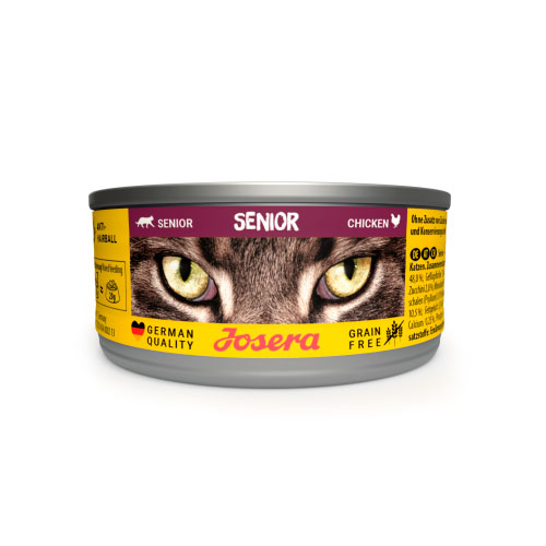 Josera Cat Senior Chicken kaķu konservi senioriem ar vistu 85 g