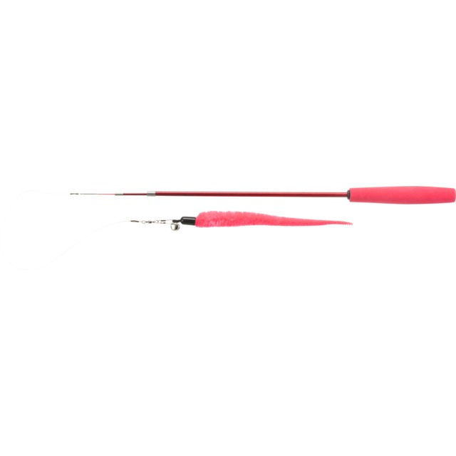 TRIXIE TELESCOPE ROD rotaļlieta kaķiem Makšķere  38-98 cm