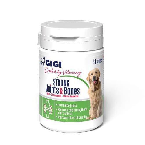GIGI Strong Joints & Bones tabletes locītavām suņiem N30
