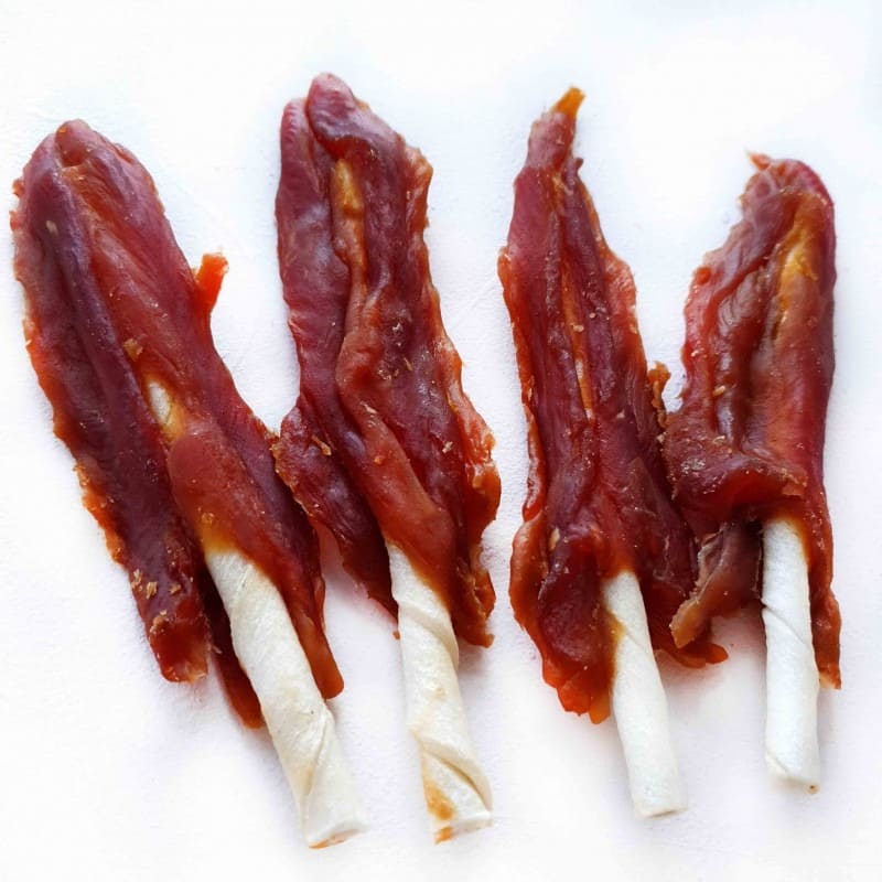 Mr.Bandit Duck Rawsticks košļājamie gardumi suņiem ar pīli 500 g