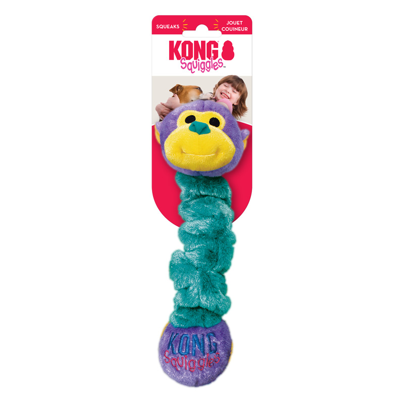 KONG SQUIGGLES rotaļlieta suņiem M 30cm 1gb