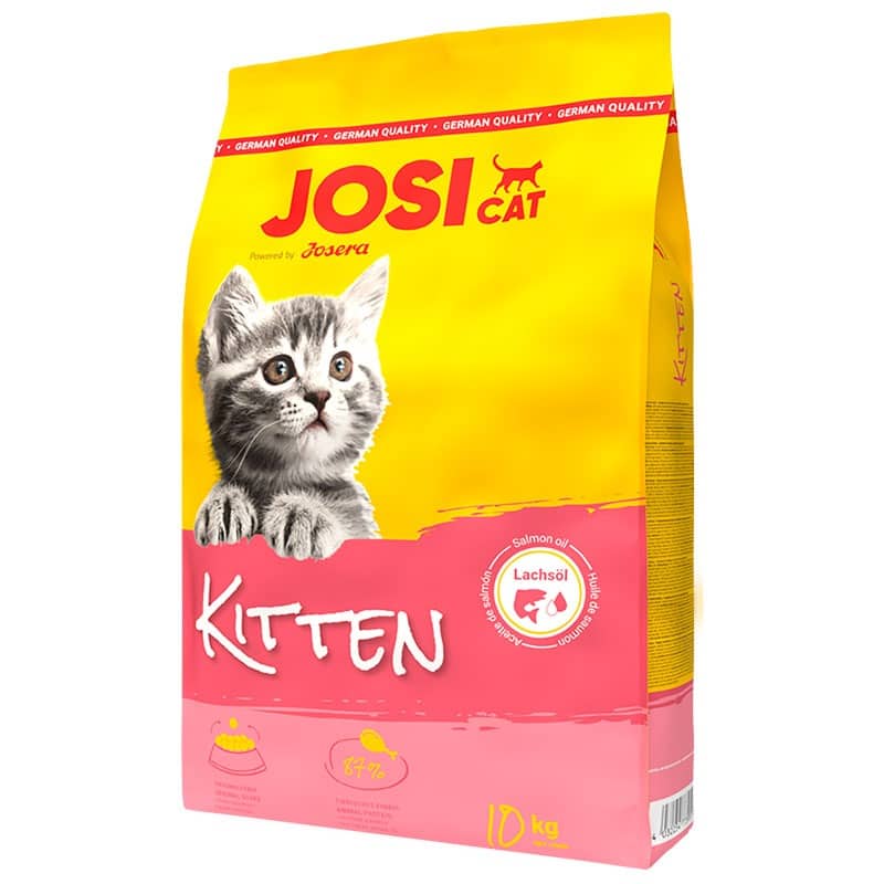 Josera JosiCat Kitten sausā kaķu barība kaķēniem ar mājputnu gaļu 10 kg