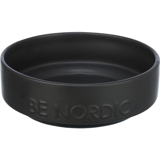 Trixie Be Nordic keramikas bļoda suņiem, kaķiem Black 16cm 500ml