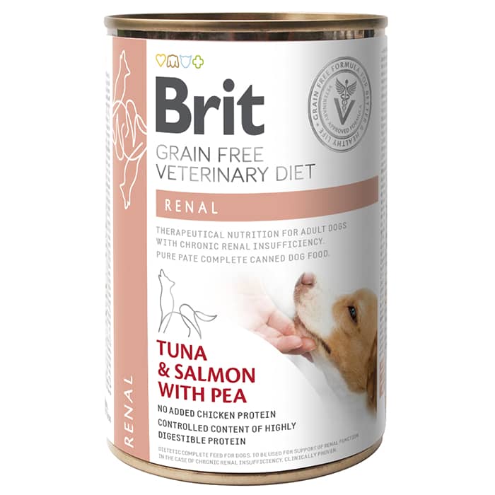 Brit Veterinary Diet Renal veterinārie konservi suņiem nierēm 400 g