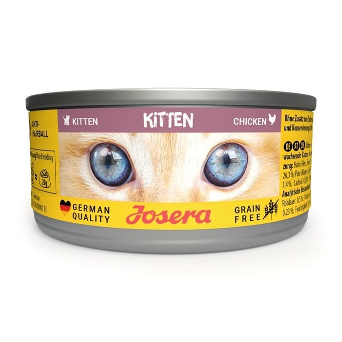 Josera Cat Kitten Chicken kaķu konservi kaķēniem ar vistu 85 g