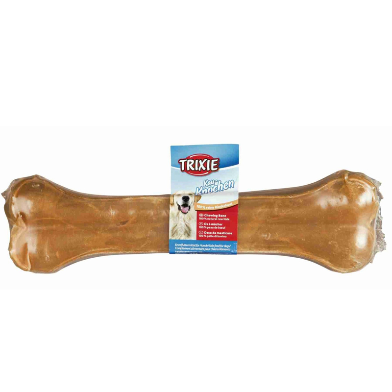 Trixie Chewing Bone Tripe gardums suņiem Presēts kauls pildīts ar ķuņģi 21cm 170g