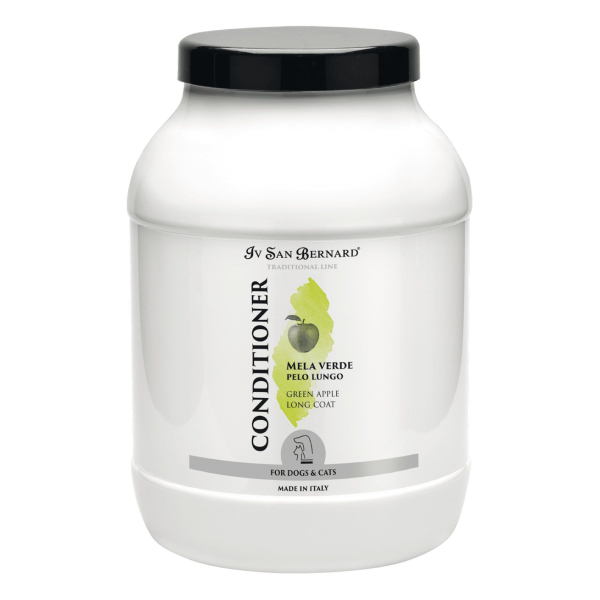 IV SAN BERNARD GREEN APPLE kondicionieris suņiem, kaķiem  mitrinošs 3000ml