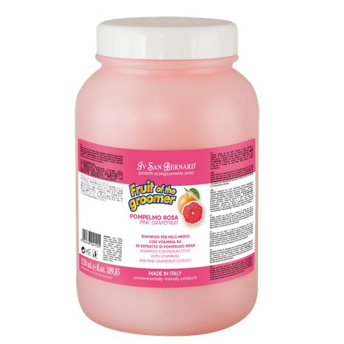 IV SAN BERNARD PINK GRAPEFRUIT šampūns suņiem, kaķiem ar vidēju spalvu 3250ml