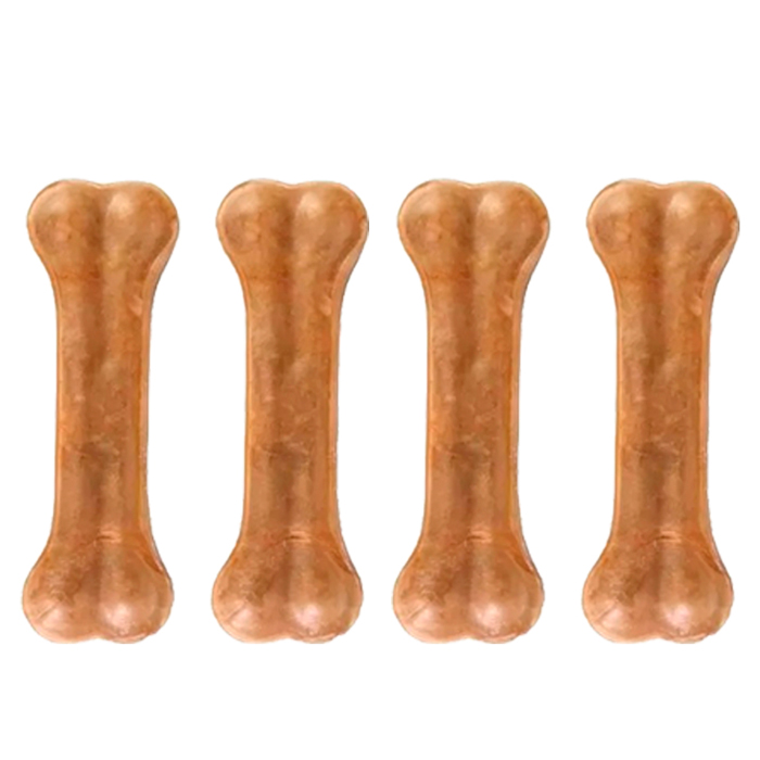 Chewing Bones gardums suņiem Presēts jēlādas kauls 10cm x4
