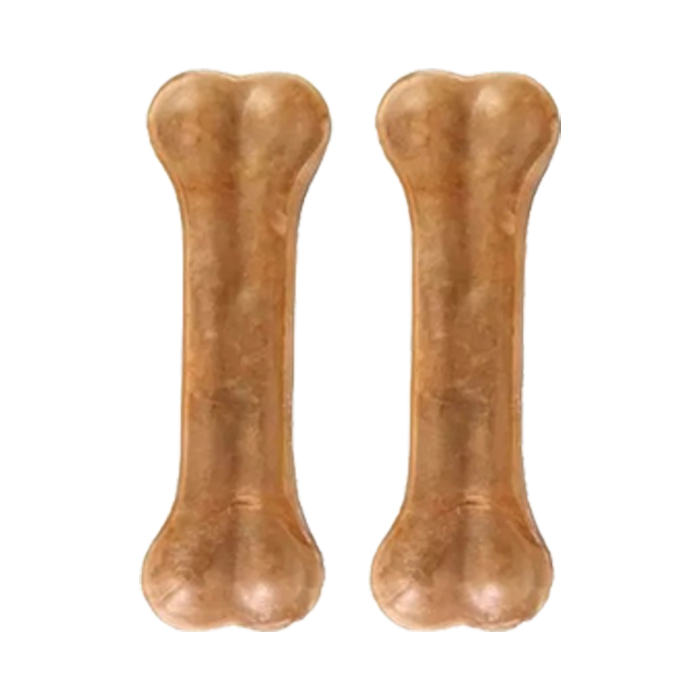 Chewing Bones gardums suņiem Presēts jēlādas kauls 17cm x2