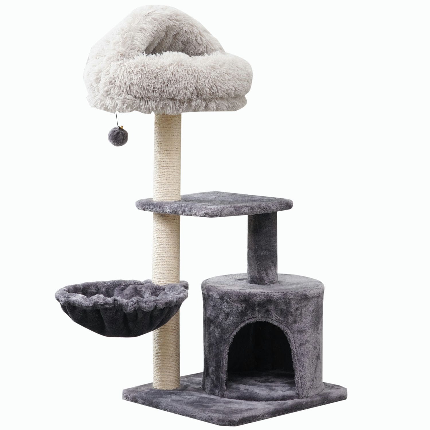 PENTHOUSE kaķu guļvieta, nagu asināmais 95cm