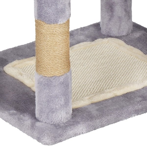 Nagu asināmie - mājiņa kaķiem Grey 124cm