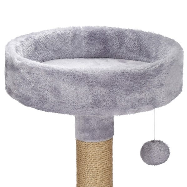 Nagu asināmie - mājiņa kaķiem Grey 124cm
