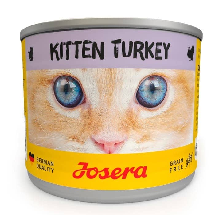 Josera Cat Kitten Turkey kaķu konservi kaķēniem ar tītaru 200 g