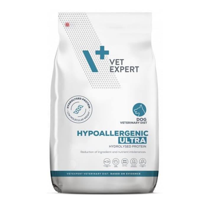 VetExpert VD Hypoallergenic Ultra veterinārā suņu barība alerģijām 8 kg