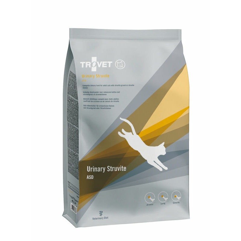 Trovet Urinary Struvite ASD veterinārā kaķu barība urīnceļiem 10 kg