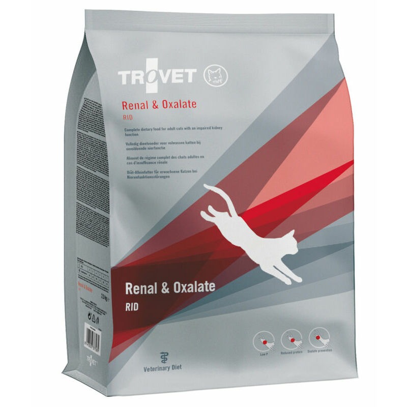 Trovet Renal & Oxalate RID sausā kaķu barība nierēm 2.5 kg