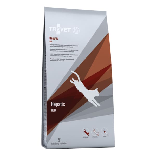 Trovet Hepatic HLD veterinārā kaķu barība aknām 2.5 kg