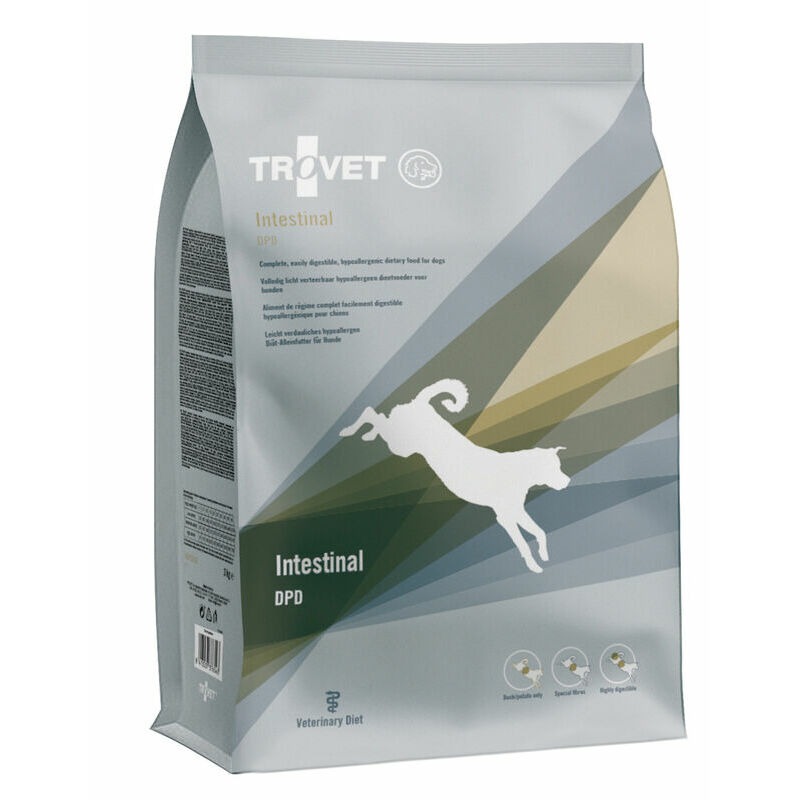 Trovet Intestinal DPD veterinārā suņu barība gremošanai 10 kg