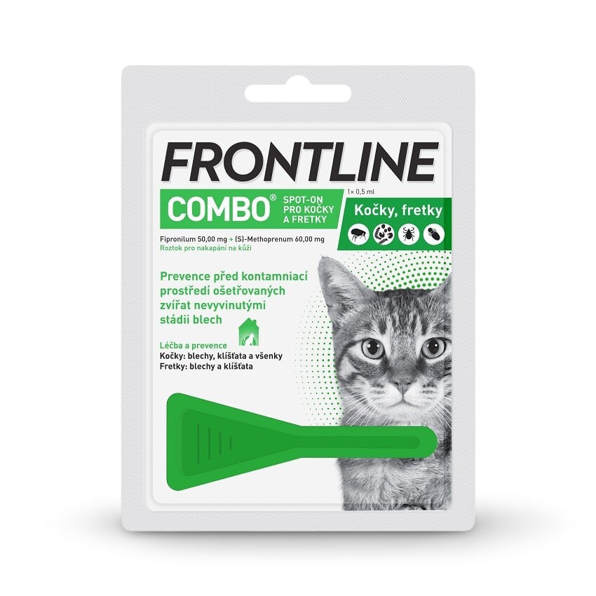 Frontline Combo pretblusu pilieni kaķiem N1