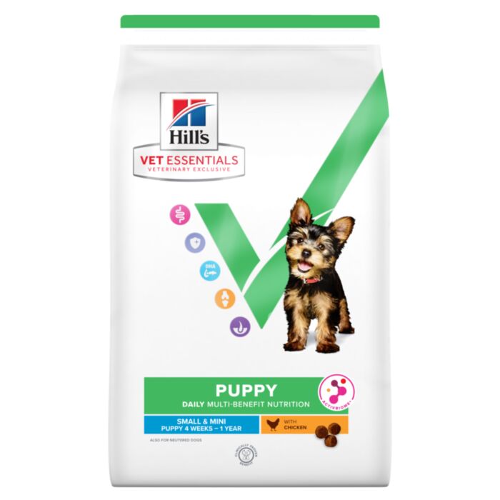Hill’s Vet Essentials Puppy Mini veterinārā suņu barība kucēniem 2 kg
