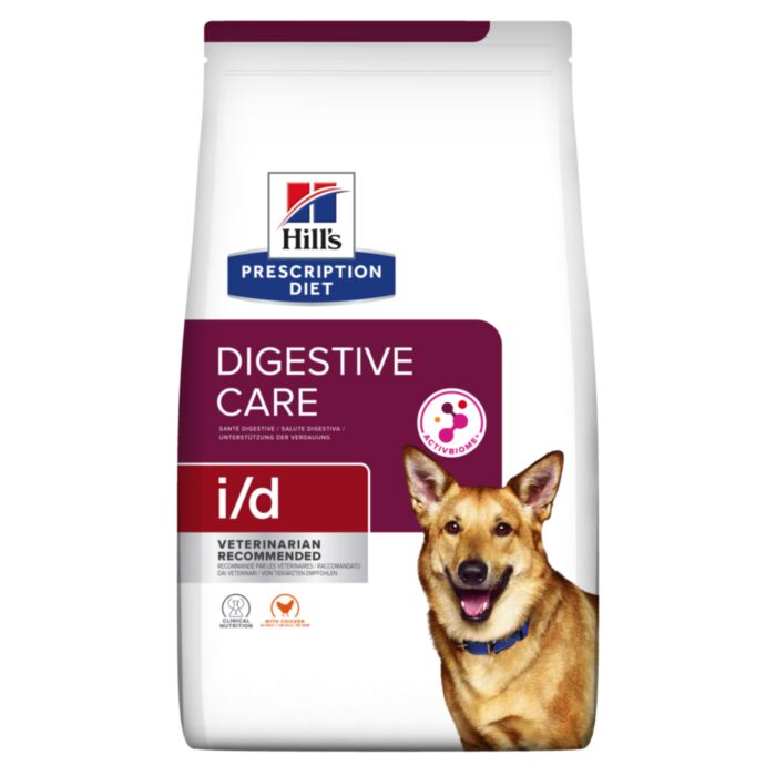Hill’s Prescription Diet I/D Digestive Care veterinārā suņu barība gremošanai 1.5 kg