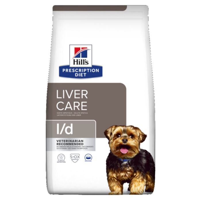 Hill’s Prescription Diet L/D Liver Care veterinārā suņu barība aknām 1.5 kg