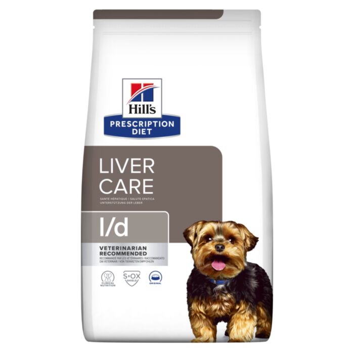 Hill’s Prescription Diet L/D Liver Care veterinārā suņu barība aknām 10 kg