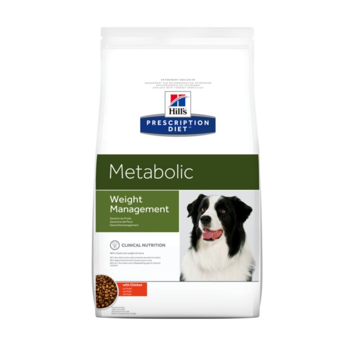 Hill’s Prescription Diet Metabolic veterinārā suņu barība svara kontrolei 4 kg