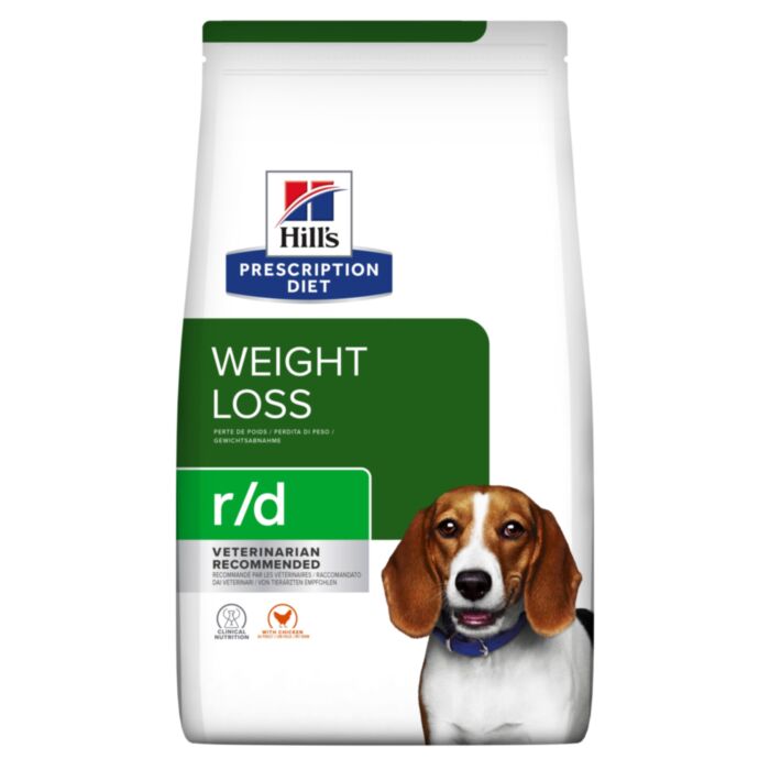 Hill’s Prescription Diet R/D Weight Loss veterinārā suņu barība svara kontrolei 1.5 kg