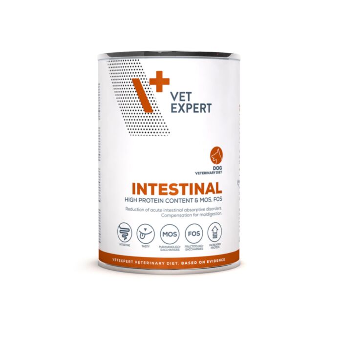 VetExpert VD Intestinal veterinārie konservi suņiem gremošanai ar jēru 400 g