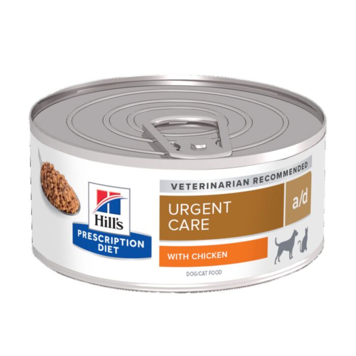 Hill's PD Urgent Care A/D veterinārie konservi suņiem un kaķiem atveseļošanai 200 g