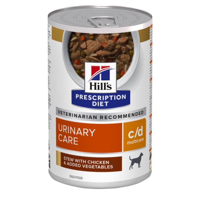Hill’s Prescription Diet C/D Multicare Urinary Care veterinārie konservi suņiem urīnceļiem 354 g