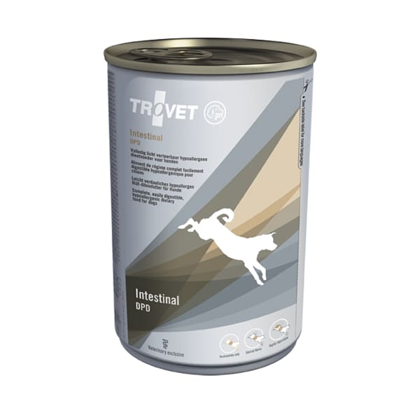 Trovet Intestinal DPD veterinārie konservi suņiem gremošanai 400 g
