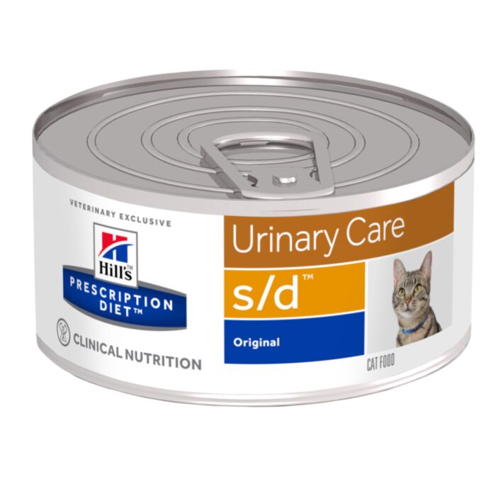 Hill’s Prescription Diet S/D Urinary Care veterinārie konservi kaķiem urīnceļiem 156 g