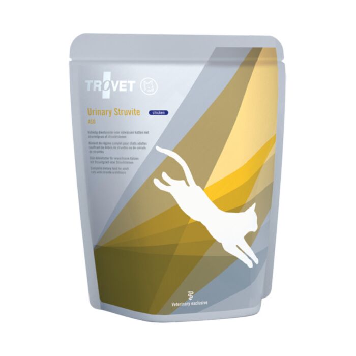 Trovet Urinary Struvite ASD veterinārie konservi kaķiem urīnceļiem ar vistu 85 g