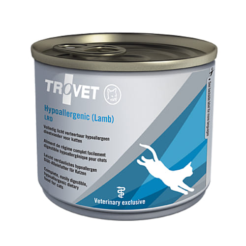 Trovet Hypoallergenic LRD veterinārie konservi kaķiem alerģijām ar jēru 200 g