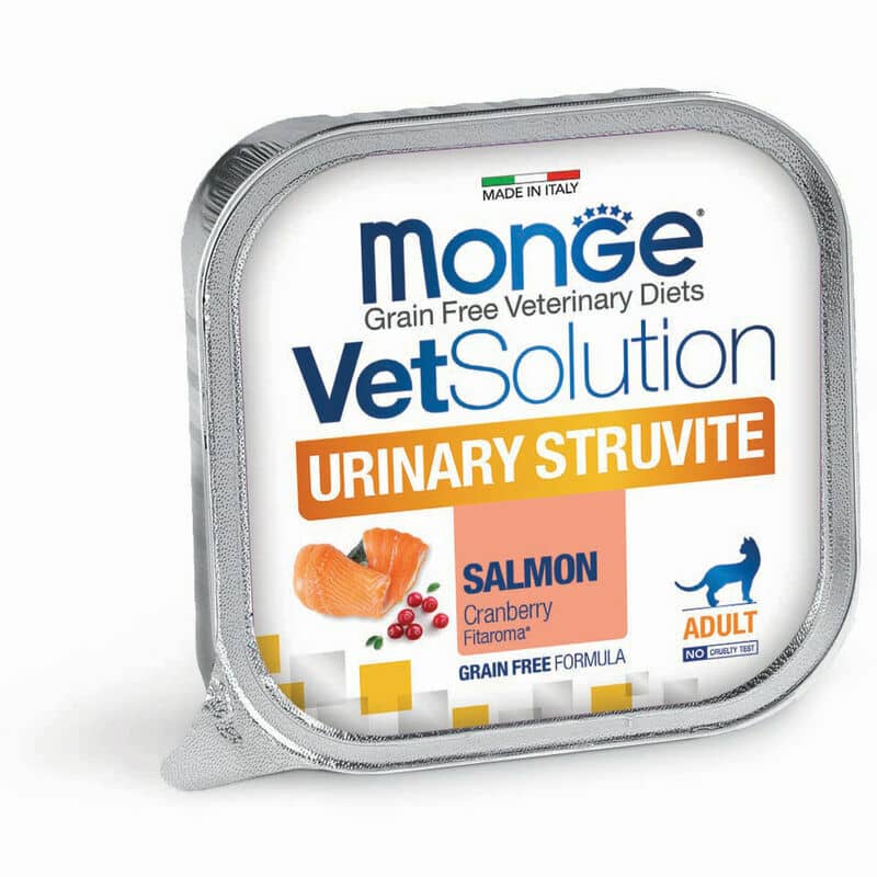 Monge VetSolution Feline Urinary Struvite veterinārie konservi kaķiem urīnceļiem 100 g