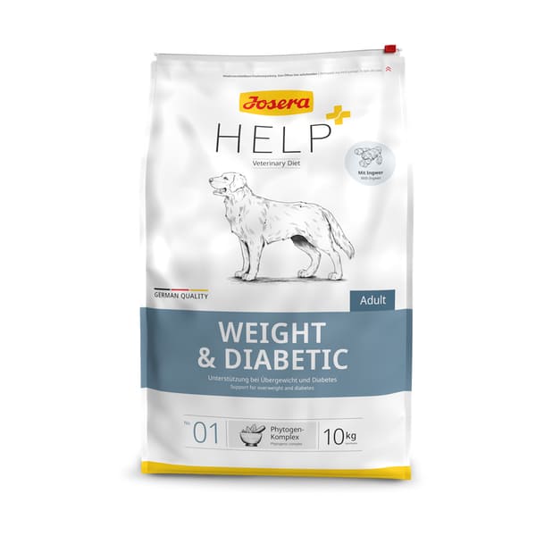Josera Help Weight & Diabetic veterinārā suņu barība diabētam 10 kg