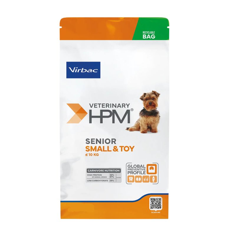 Virbac Senior Small & Toy suņu barība senioriem mazām šķirnēm 7 kg