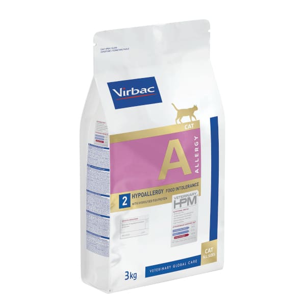 Virbac Hypoallergy Fish Protein veterinārā kaķu barība alerģijām 3 kg