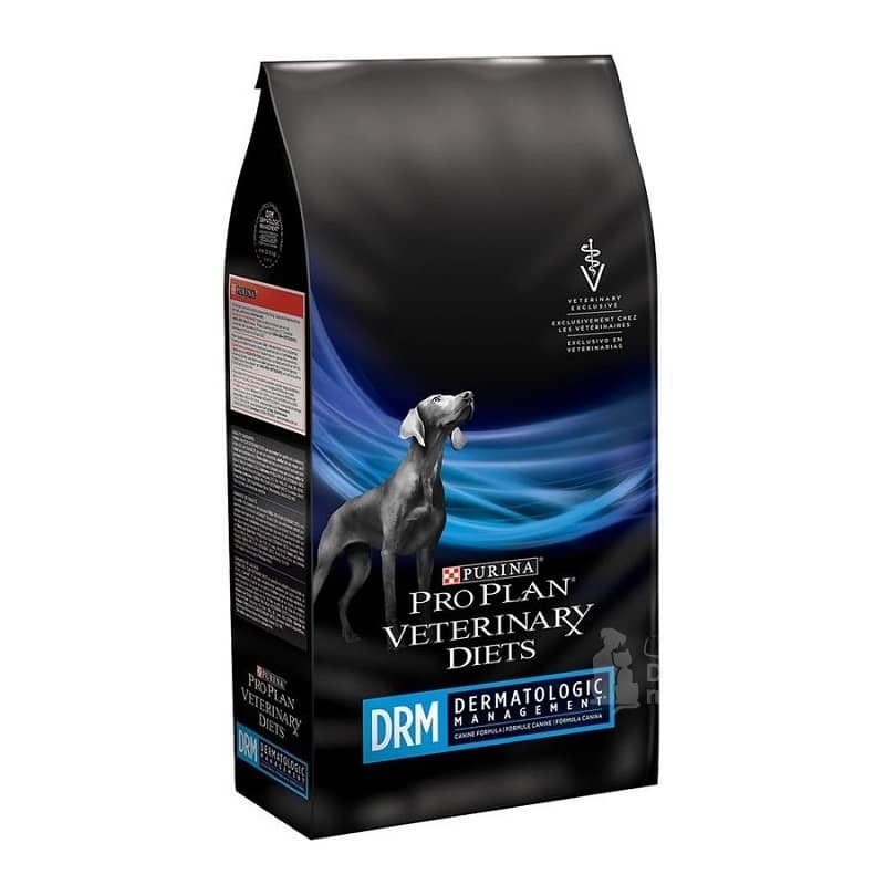 Pro Plan Veterinary Diets DRM Dermatosis veterinārā suņu barība ādai 12 kg