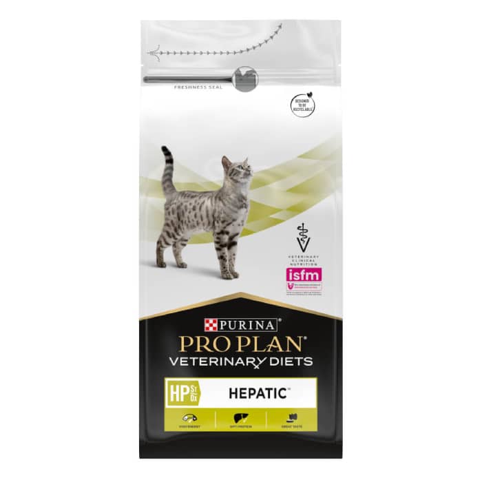 Pro Plan Veterinary Diets HP Hepatic veterinārā kaķu barība aknām 1.5 kg